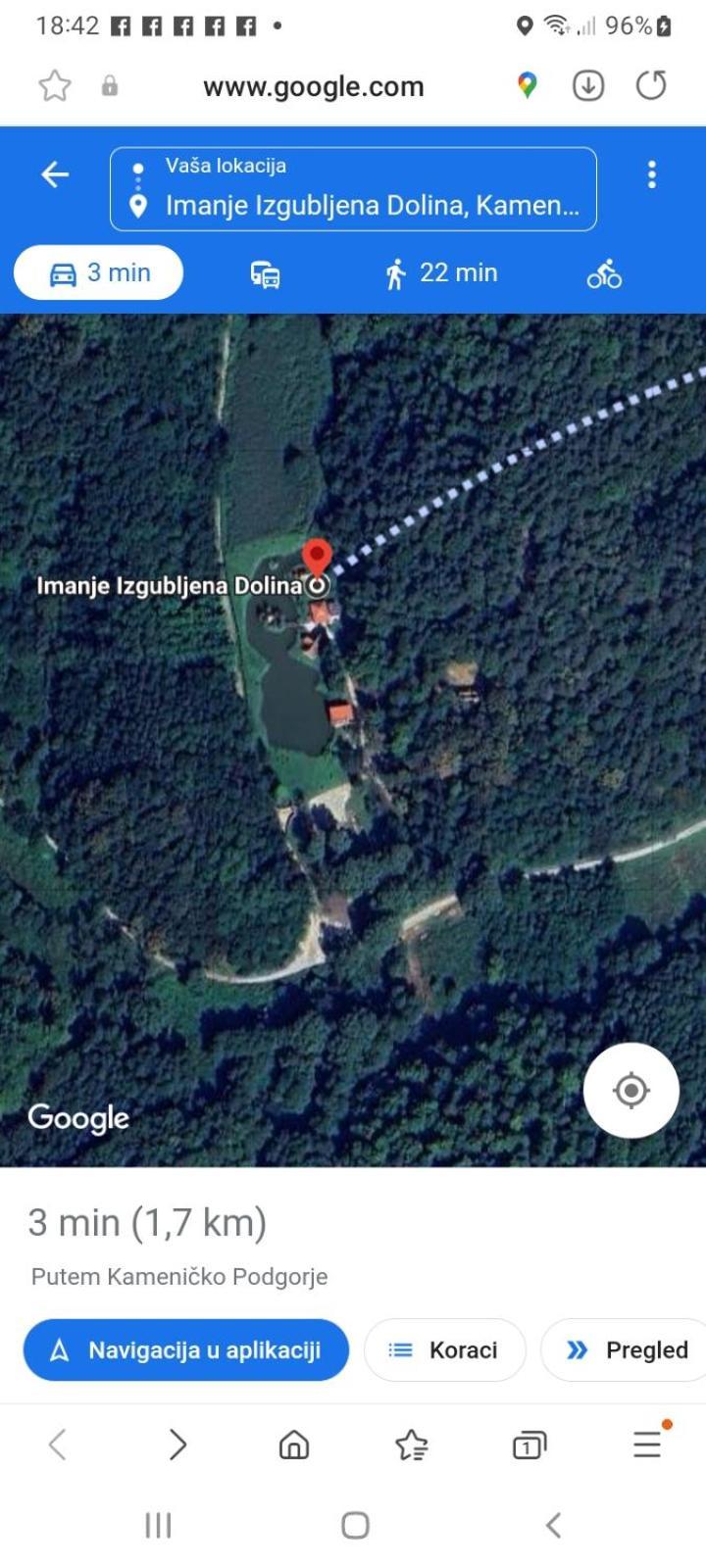 Vila Imanje Izgubljena Dolina Lepoglava Exteriér fotografie